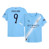 HAALAND #9 Authentic Manchester City Home Soccer Jersey 2025/26 Blue - Club World Cup