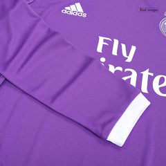 Maillot de football extérieur Real Madrid MODRIĆ #19 rétro 2016/17 - manches longues