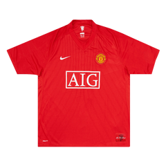 Manchester United Home Jersey Retro 2007/08