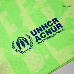 Barcelona Third Away Soccer Jersey Kit 2024/25 Kids(Jersey+Shorts) - UCL (Spotify Logo Without Text)