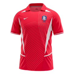 Retro 2002 South Korea Home Soccer Jersey Red