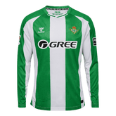 25/26 Real Betis Home Long Sleeve Soccer Jersey Green&White