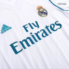 Real Madrid SERGIO RAMOS #4 Heim-Fußballtrikot Retro 2017/18