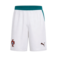 Portugal Away Soccer Shorts World Cup 2026 White