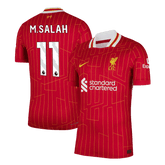 Liverpool M.SALAH #11 Home Soccer Jersey Authentic 2024/25