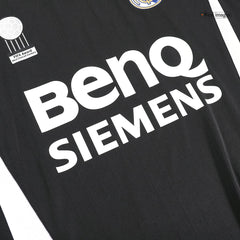 Real Madrid SERGIO RAMOS #4 Langarm-Auswärts-Fußballtrikot Retro 2006/07