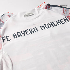 OLISE #17 Authentic Bayern Munich Away Soccer Jersey 2025/26 White