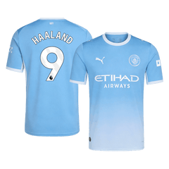 HAALAND #9 Manchester City Home Soccer Jersey 26/27 Blue