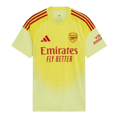 Arsenal Goalkeeper Soccer Jersey 2025/26 Yellow