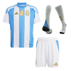 Argentina Home Jersey Kit 2024 Kids(Jersey+Shorts+Socks)