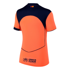 Women's Barcelona Away Soccer Jersey 25/26 Orange