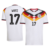 WIRTZ #17 Germany Home Soccer Jersey World Cup 2026 White