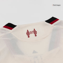 GAKPO #18 Authentic Liverpool Away Soccer Jersey 25/26 White