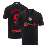 Barcelona LEWANDOWSKI #9 Auswärts-Fußballtrikot 2024/25