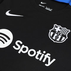 Barcelona Pre-Match Trainings-Fußballtrikot 2024/25 - Schwarz