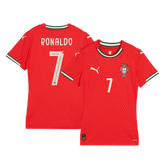 Portugal RONALDO #7 Heim-Fußballtrikot 2025 für Damen