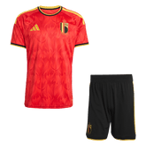 Belgium Home Soccer Jersey Kit(Jersey+Shorts) World Cup 2026 Red