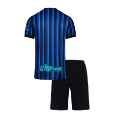 Kid's Inter Milan Home Soccer Jersey Kit(Jersey+Shorts) 2025/26 Blue&Black