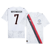 MARMOUSH #7 Manchester City KidSuper Soccer Jersey 2025/26 White - Club World Cup