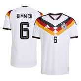 KIMMICH #6 Player Version Germany Home Soccer Jersey World Cup 2026 White