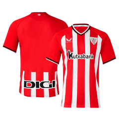 Athletic Club de Bilbao Home Soccer Jersey 25/26 Red & White