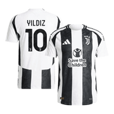 Juventus YILDIZ #10 Heim-Fußballtrikot Authentic 2024/25 - Save The Children Sponsor