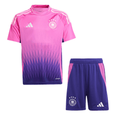Germany Away Jersey Kit EURO 2024 Kids(Jersey+Shorts)