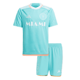 Inter Miami CF Drittes Auswärtstrikot-Set 2024 für Kinder (Trikot + Shorts)