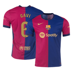 Barcelona GAVI #6 Home Jersey Authentic 2024/25