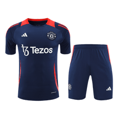 Manchester United Pre-Match Fußballtrikot-Set 2024/25 (Trikot + Shorts)