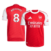 ØDEGAARD #8 Authentic Arsenal Home Soccer Jersey 2025/26 Red