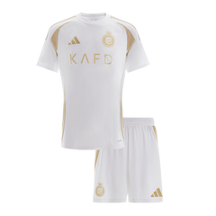 Al Nassr Third Away Soccer Jersey Kit 2024/25 Kids(Jersey+Shorts)
