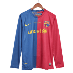 Maillot domicile rétro Barcelone 2008/09 - Manches longues - Finale UCL