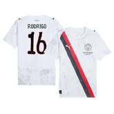 RODRIGO #16 Manchester City KidSuper Soccer Jersey 2025/26 White - Club World Cup