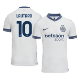 Inter Mailand LAUTARO #10 Auswärts-Fußballtrikot Authentisch 2024/25