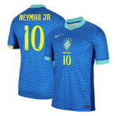 Brasilien NEYMAR JR #10 Auswärts-Fußballtrikot 2024