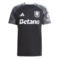 Aston Villa Away Soccer Jersey 25/26 Black