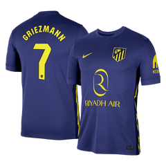 GRIEZMANN #7 Atletico Madrid Away Soccer Jersey 2025/26 Navy