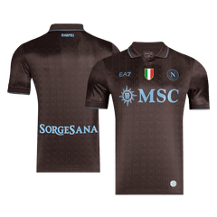 Napoli Third Away Soccer Jersey 25/26 Black