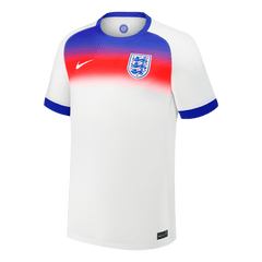 Men's England Home Soccer Jersey 2025 White - Women's Euro