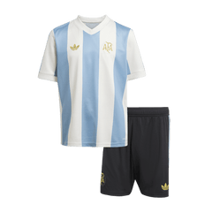 Argentina Soccer Jersey Kit 2024 Kids(Jersey+Shorts) - 50th Anniversary