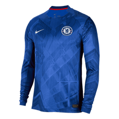 Chelsea Home Long Sleeve Soccer Jersey 2025/26 Blue