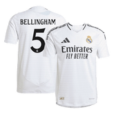Real Madrid BELLINGHAM #5 Home Jersey Authentic