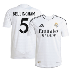 Real Madrid BELLINGHAM #5 Home Jersey Authentic
