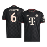 KIMMICH #6 Bayern Munich Third Away Soccer Jersey 2025/26 Black