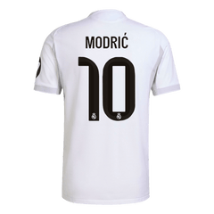 Real Madrid MODRIĆ #10 Home Soccer Jersey Authentic 2025/26
