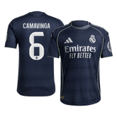 CAMAVINGA #6 Authentic Real Madrid Away Soccer Jersey 2025/26 Navy