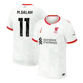 Liverpool M.SALAH #11 Third Away Soccer Jersey Authentic 2024/25