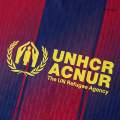 ROONY #19 Authentic Barcelona Home Soccer Jersey 2025/26 Red&Blue - UCL