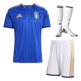 Italy Home Soccer Jersey Kit(Jersey+Shorts+Socks) World Cup 2026 Blue